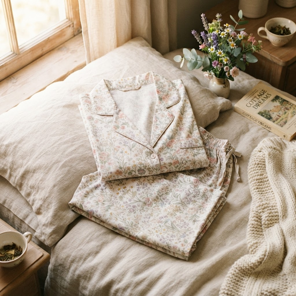 Floral Pajama Set