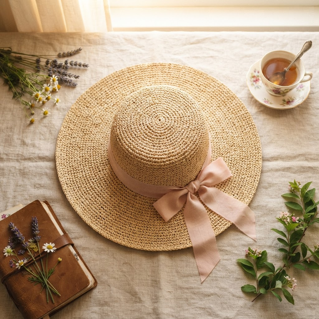 Ribbon Sun Hat